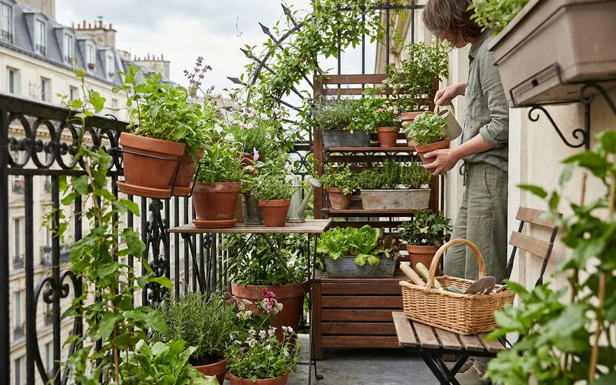 Aménager un petit balcon : guide débutant pour un espace vert même sur 2 m²