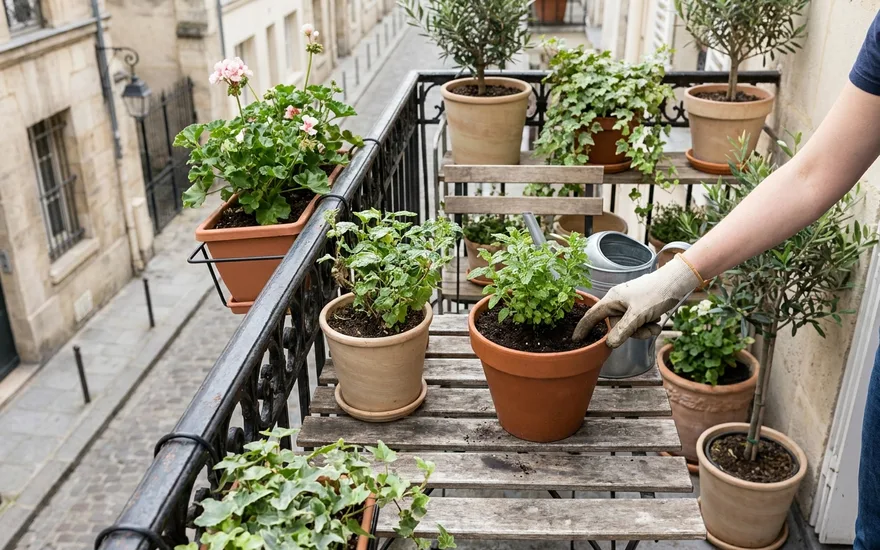 À quelle fréquence arroser ses plantes de balcon : le guide pour bien doser