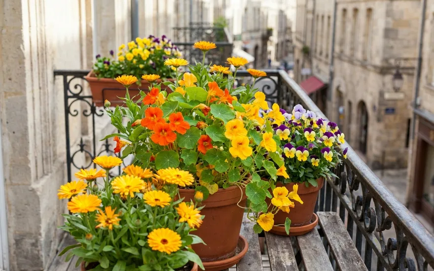 Fleurs comestibles sur balcon : cultiver de jolies fleurs bonnes à manger