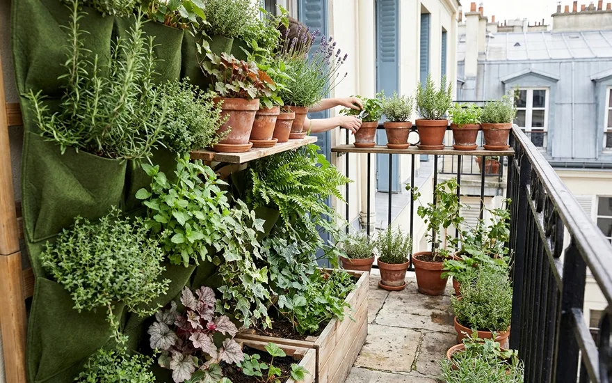 Jardin vertical sur balcon : idées et méthodes pour cultiver en hauteur