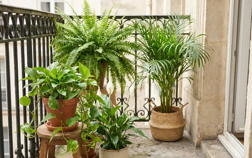 Plantes dépolluantes sur balcon : assainir l'air et verdir son espace en ville