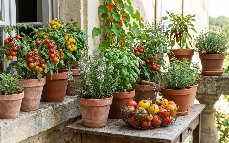 Que planter sur son balcon en août : récolter l'été et semer pour l'automne