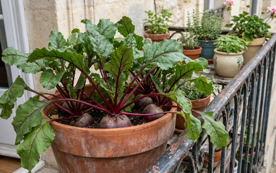 Betteraves sur balcon : cultiver ce légume-racine coloré en pot