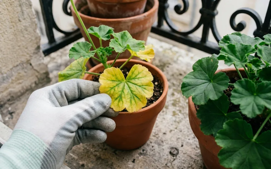 Carences des plantes de balcon : reconnaître et corriger les manques de nutriments
