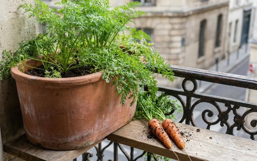 Carottes sur balcon : oui, on peut les cultiver en pot (voici comment)