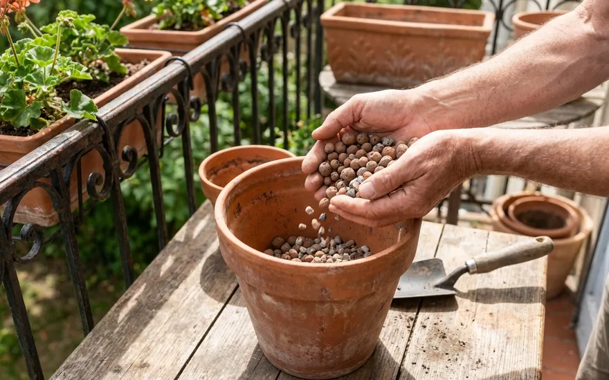 Drainage des pots de balcon : la clé pour ne plus perdre ses plantes