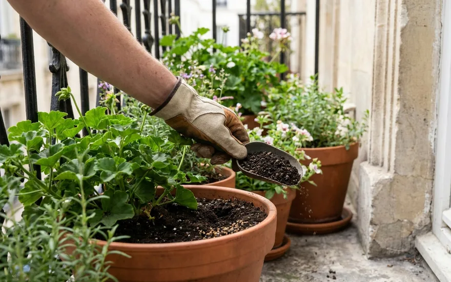 Engrais Balcon 2026 : Guide Complet pour Nourrir vos Plantes en Hauteur