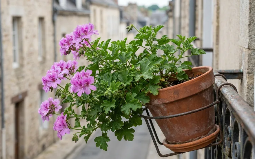 Géranium vivace sur balcon : une vivace facile et durable, à ne pas confondre avec le pélargonium
