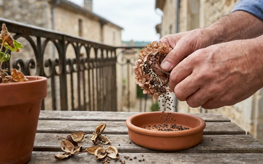 Récupérer ses graines sur le balcon : semences gratuites d'une année sur l'autre