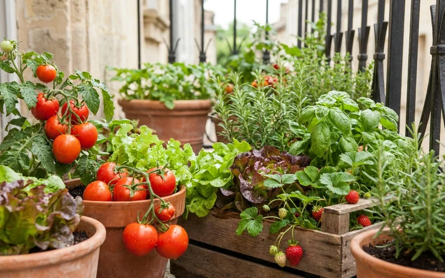 Jardinage Balcon : Guide Complet pour Cultiver un Vrai Potager en Ville en 2026