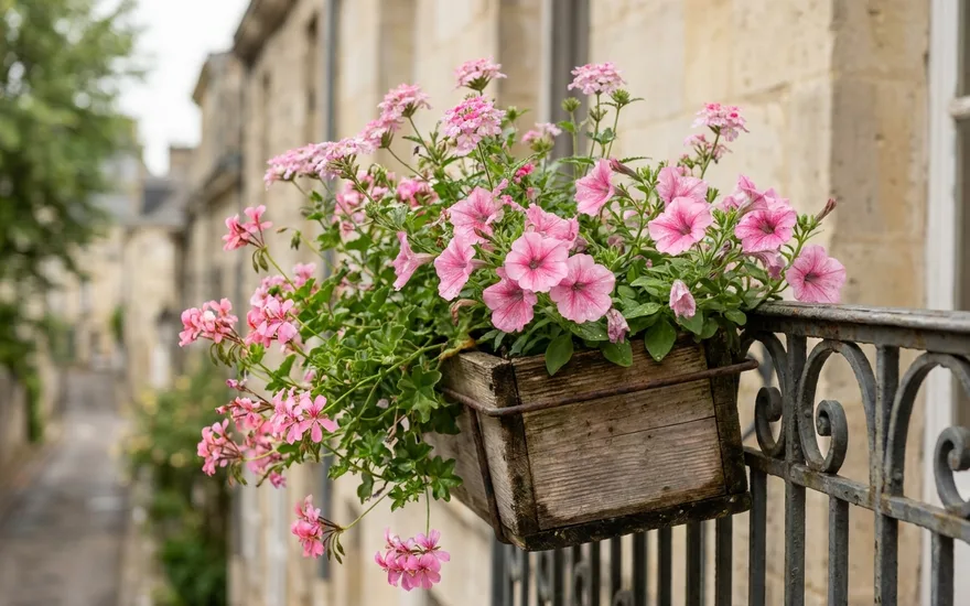Jardinière Balcon Rose : Guide Complet pour Créer un Havre de Fleurs en 2026
