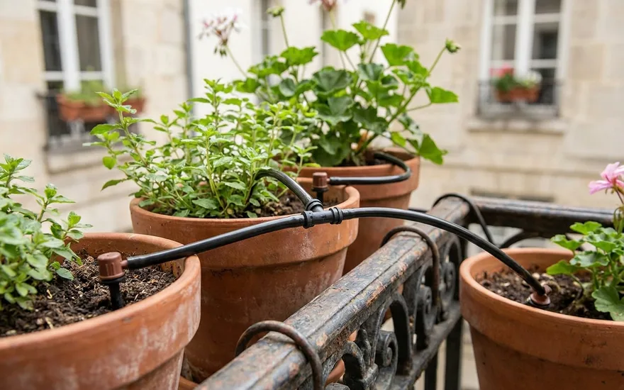 Kit arrosage goutte-a-goutte balcon : comparatif 2026