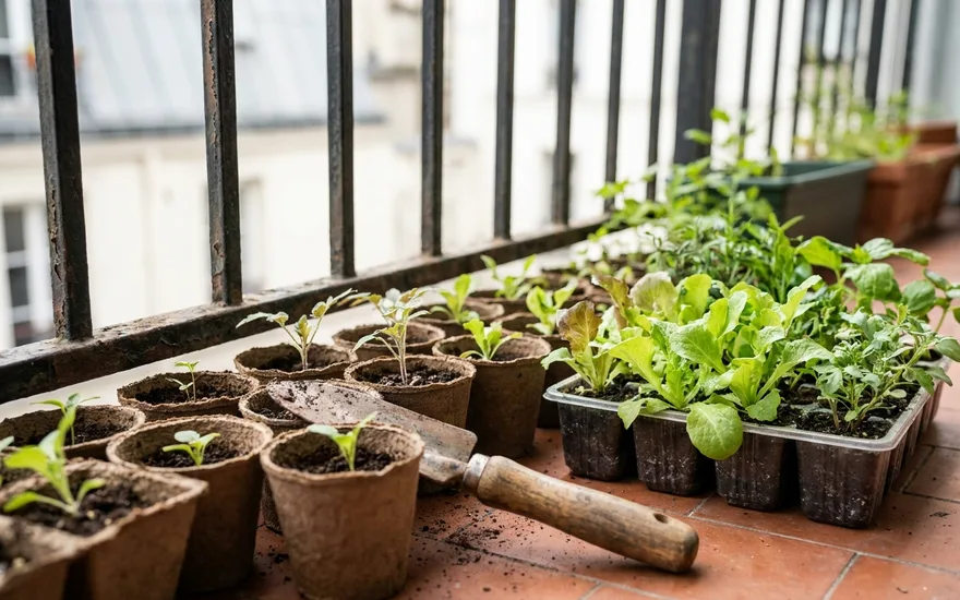 Kit potager balcon : par ou commencer en 2026