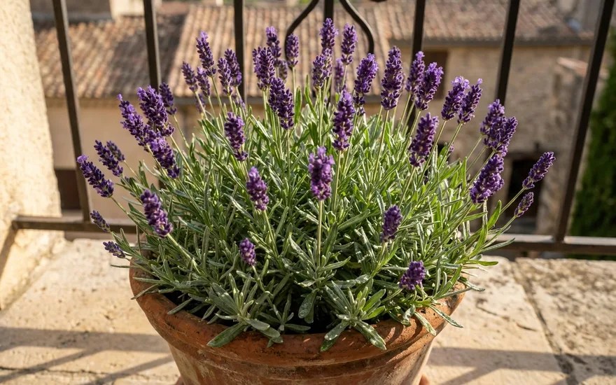 Lavande sur balcon : cultiver cette plante parfumée et increvable en pot