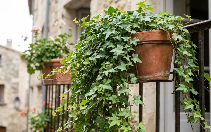 Lierre sur balcon : la plante increvable pour verdir et habiller en toute saison