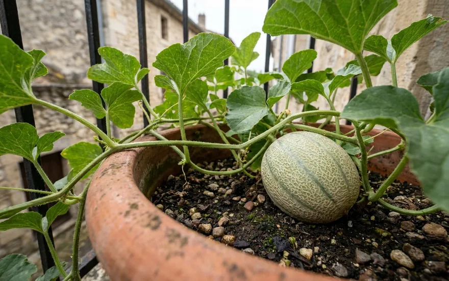Melon sur balcon : cultiver ce fruit sucré en pot, défi gourmand de l'été