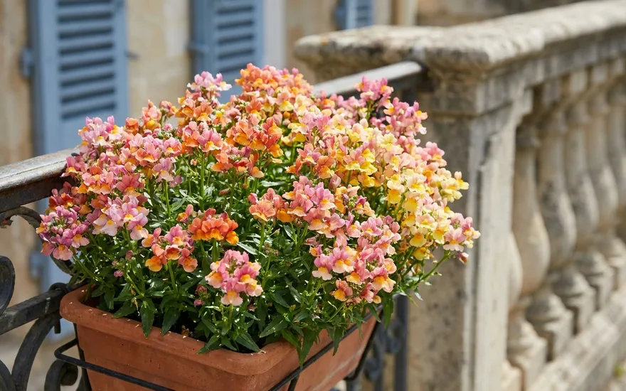 Némésia sur balcon : de petites fleurs parfumées et colorées du printemps à l'automne