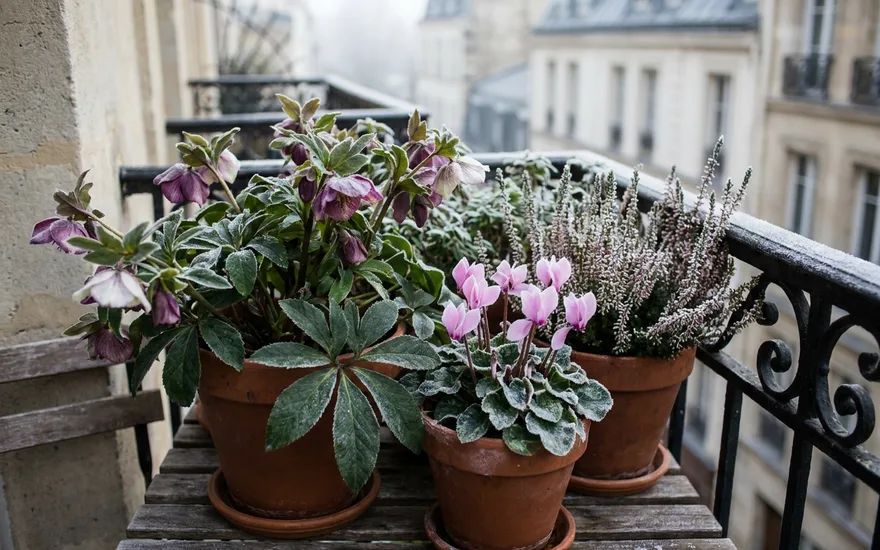 Plantes balcon hiver : Guide complet pour cultiver un balcon fleuri toute la saison froide