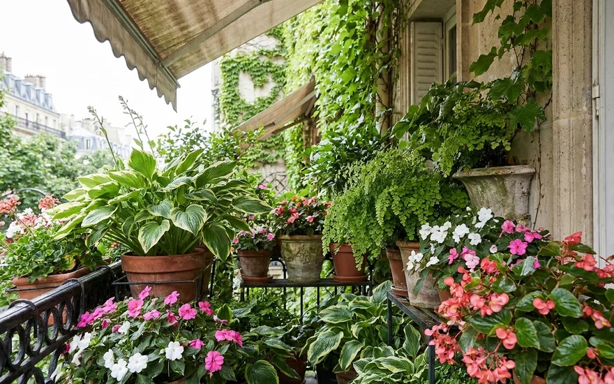 Plantes balcon ombre : Le guide complet 2026 pour créer un jardin urbain sans soleil