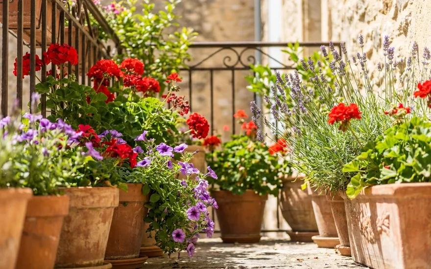 Plantes balcon sud : guide complet pour réussir votre jardin ensoleillé en 2026