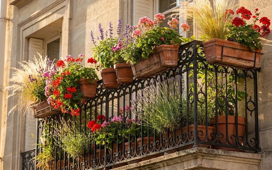Plantes Balcon Sud Ouest : Guide Complet et Sélection des Meilleures Jardinières 2026