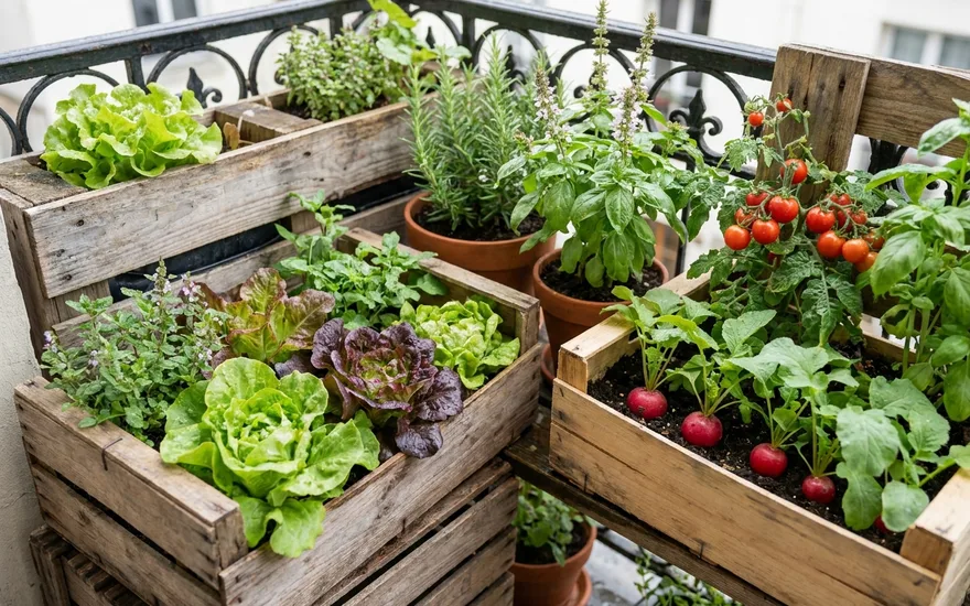 Potager Balcon DIY : Guide Complet pour Créer Votre Jardin Urbain en 2026