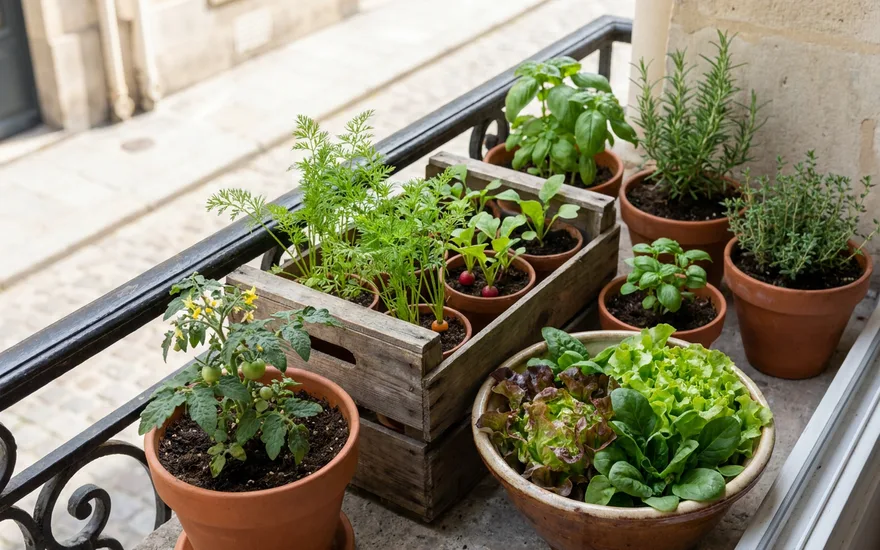 Potager Balcon : Que Planter et Comment Réussir votre Culture en 2026