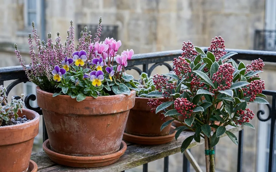 Quelle plante balcon hiver ? Le guide complet pour un balcon fleuri toute l'année