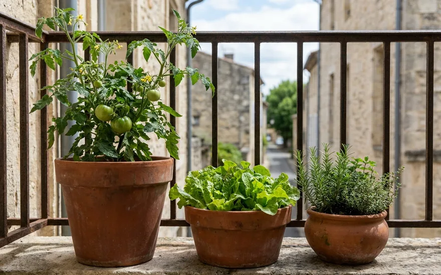 Quelle taille de pot pour cultiver ses légumes sur un balcon ?