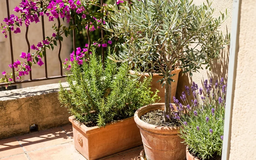 Quelles plantes pour un balcon plein sud en 2026 ? Guide complet et sélection de jardinières