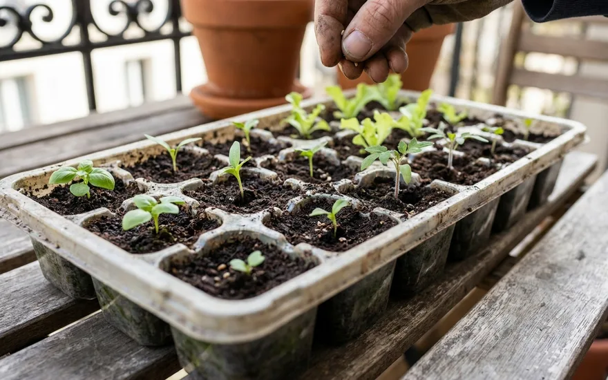 Réussir ses semis sur balcon : la méthode pas à pas pour débutants